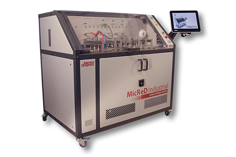 Mentor Graphics Launches MicReD Industrial Power Tester 1500A for Power Cycle Testing of